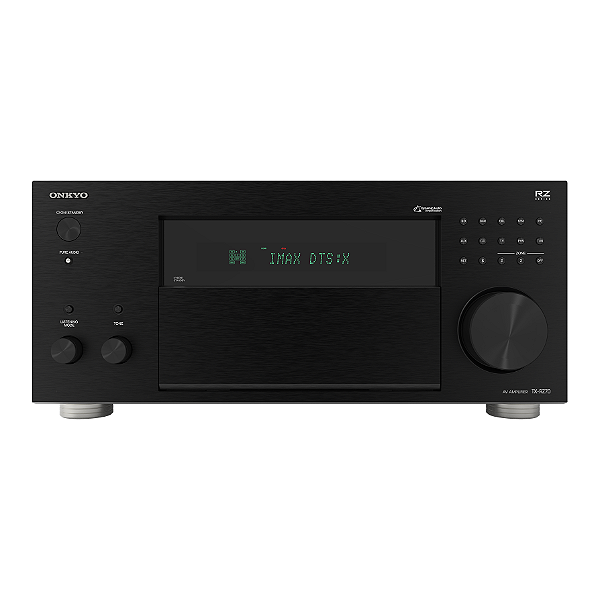 Receiver Onkyo TX-RZ70 11.2 Canais 8K THX IMAX Auro-3D Dirac Live Roon Ready 7.2.4 (220V)