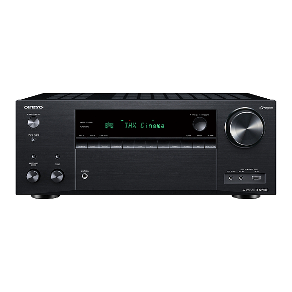 Receiver Onkyo TX-NR7100 9.2 Canais THX 8K THX IMAX Dirac Live Dolby Atmos 3 Zonas (220V)