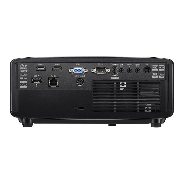 Projetor Optoma HZ41 Full HD Laser 4600 Lumens DuraCore HDR10 HLG VGA Rede LAN Preto (Bivolt)