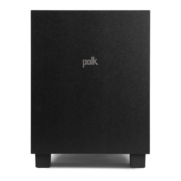 Subwoofer Ativo Polk Monitor XT10 10" Classe D 50W RMS 100W Pico Duto Inferior Dynamic Balance Preto