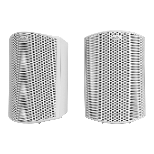 Par de Caixas Acústicas Externas Polk Atrium 4 4,5" All-Weather Suporte Speed-Lock Branca