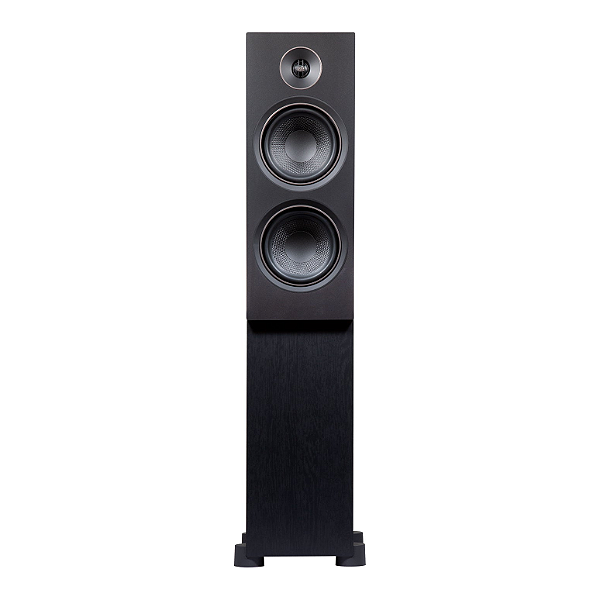 Par de Caixas Acústicas Torre PSB Alpha T20 2 Vias Duplo 5 1/4" 120W Bi-Wire Black Ash