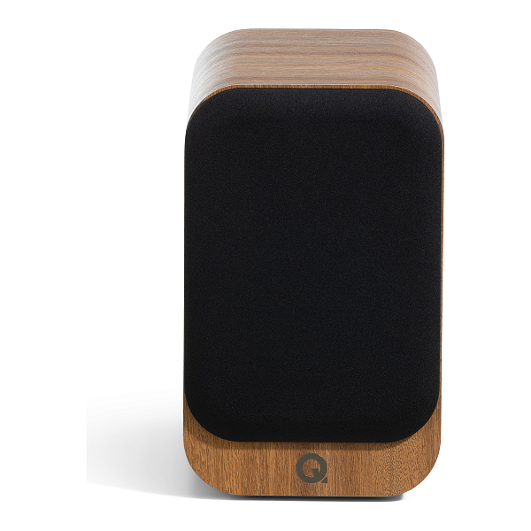 Par de Caixas Acústicas Bookshelf Q Acoustics Q3010C 2 Vias Cone C3 101 mm Pin Oak