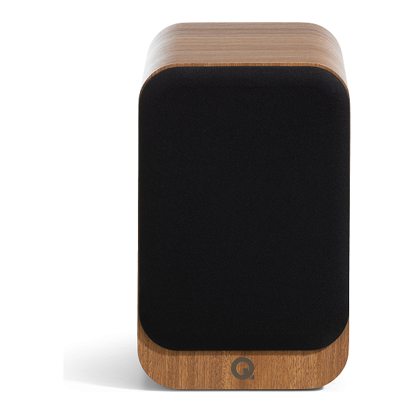 Par de Caixas Acústicas Bookshelf Q Acoustics Q3030C 2 Vias Cone C3 142 mm Pin Oak