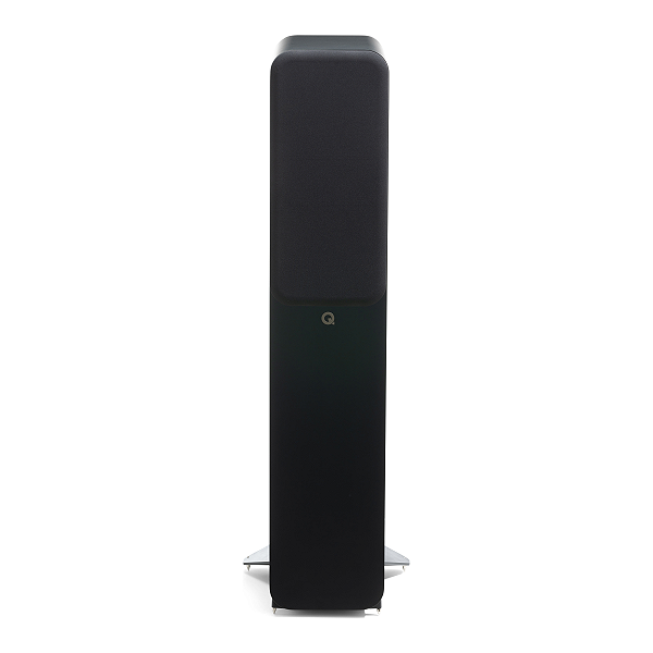 Par de Caixas Acústicas Torre Q Acoustics Q3050C 2 Vias Cone C3 Duplo 142 mm Satin Black