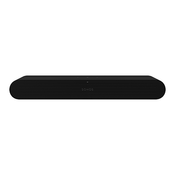 Soundbar Sonos Ray Estéreo 4 Drivers Bass Reflex Entrada Óptica com Cabo Wi-Fi AirPlay 2 Preta