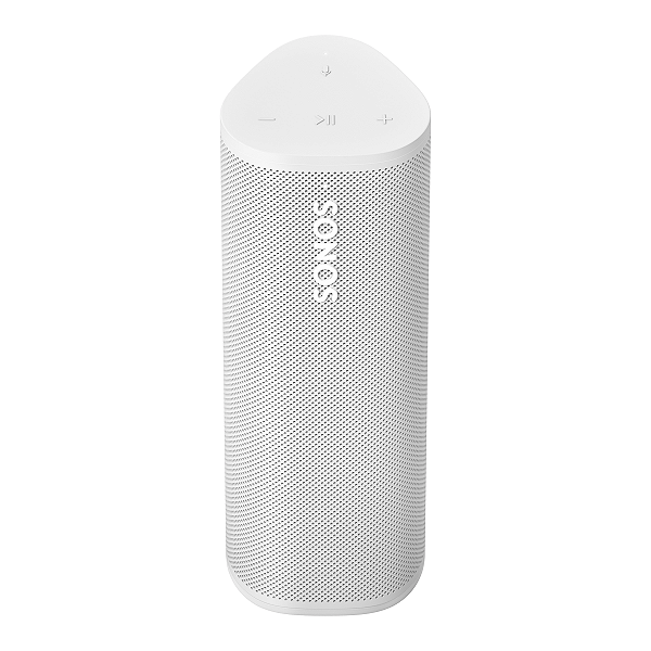 Caixa Portátil Sonos Roam 2 IP67 Submersível Bateria 10h Wi-Fi Bluetooth 5.2 Carga Qi Branca