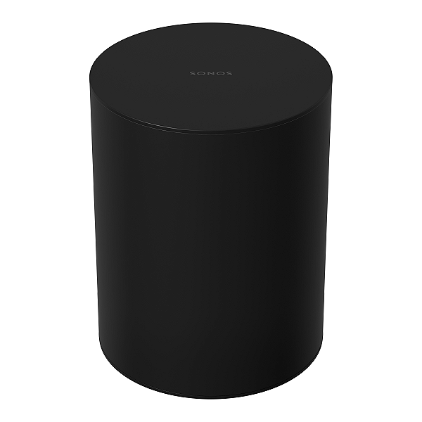 Subwoofer Sonos Sub Mini Sem Fio Wi-Fi Duplo Woofer 6" Selado Force Cancelling 25 Hz Preto