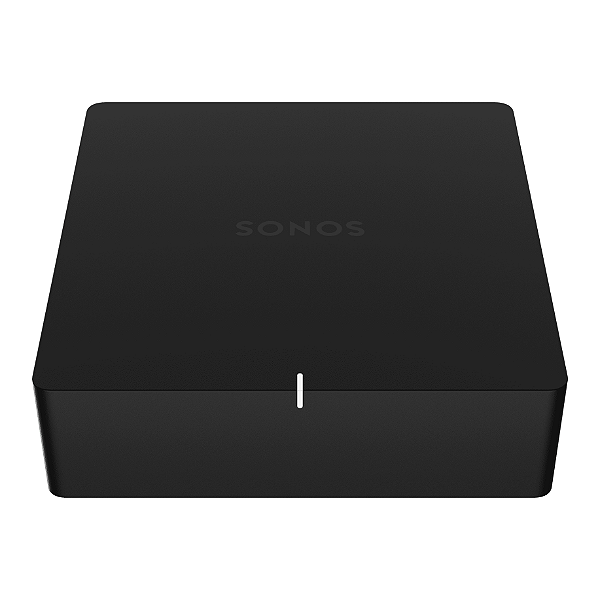 Streamer de Rede Sonos Port DAC Integrado Saída RCA e Coaxial Digital Entrada RCA Trigger 12V