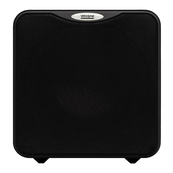 Subwoofer Ativo Velodyne MicroVee X 6,5" 800W Classe AB Radiadores Passivos Compacto Preto