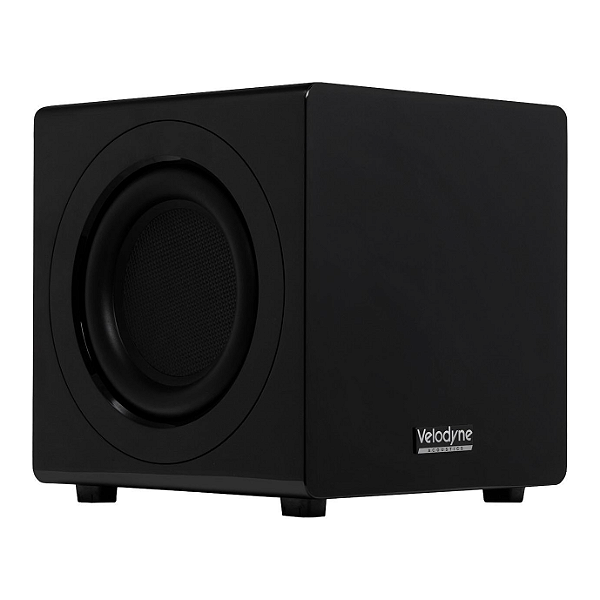 Subwoofer Ativo Velodyne MiniVee X 8" 800W Classe D XLR Balanceado AutoEQ Radiador Passivo Preto