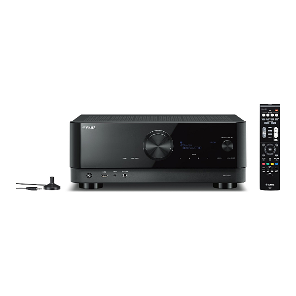 Receiver Yamaha RX-V6A 7.2 Canais 8K MusicCast Zona 2 Dolby Atmos YPAO R.S.C. (110V)