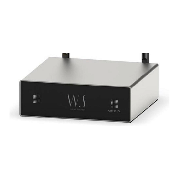 Amplificador WOW Sound AMP PLUS Streaming Wi-Fi Bluetooth 5.0 2x50W Multiroom Saída para Subwoofer