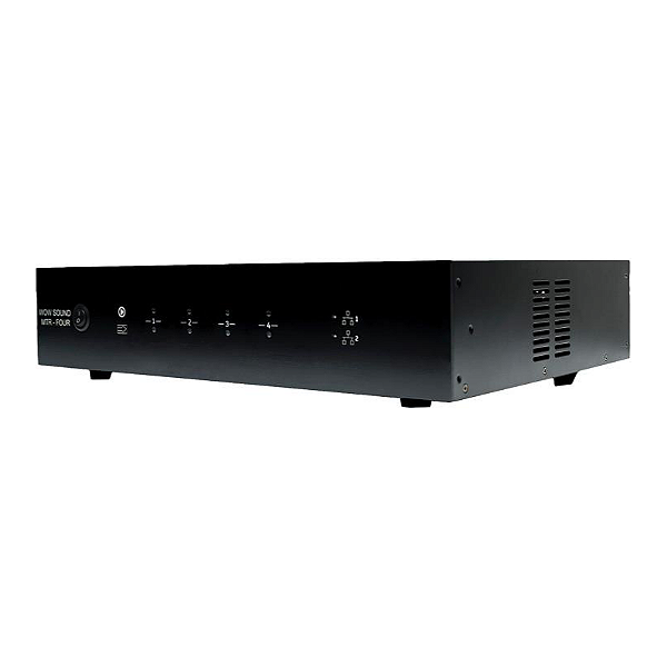 Amplificador Multiroom WOW Sound MTR EVO 4 Zonas Streaming Independente 8x50W ou 4x100W Rack 2U Bivolt