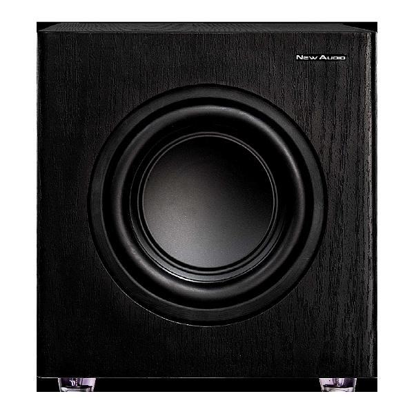 Subwoofer Ativo New Audio SUB200 Front Design 12" 200W Resposta de 28 Hz Fase 0 ou 180 Bivolt