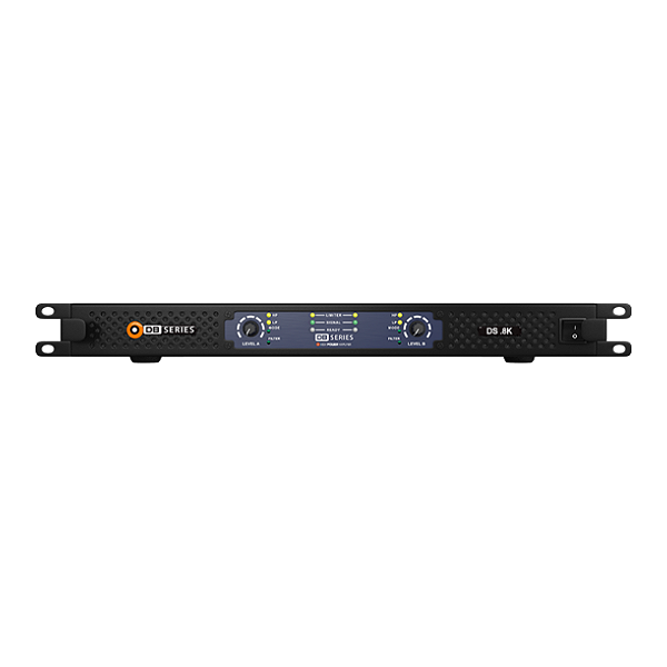 Amplificador de Potência DB Series DS0.8K 2 Canais de 400W RMS 2 Ohms Classe D Rack 1U Bridge
