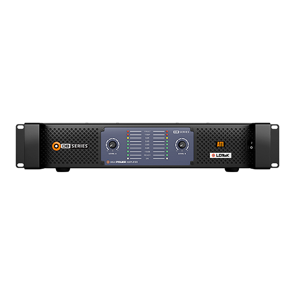 Amplificador de Potência DB Series LD 16K 2 Canais de 8000W RMS 2 Ohms Classe D Rack 2U 220V