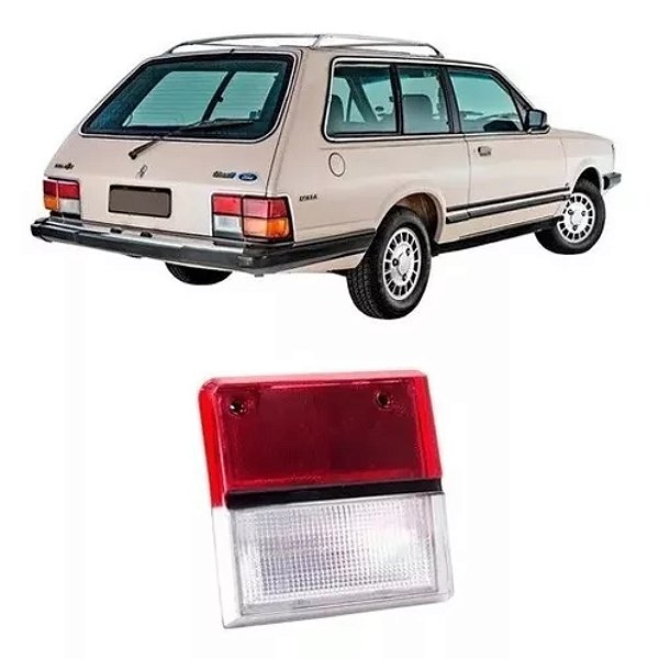 Lanterna traseira belina scala 1983 a 1991 bicolor lado direito cod 200822