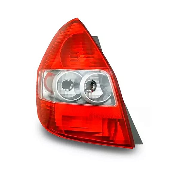 Lanterna traseira fit honda de 2003 até 2008 lado esquerdo tricolor acrilux cod 770018
