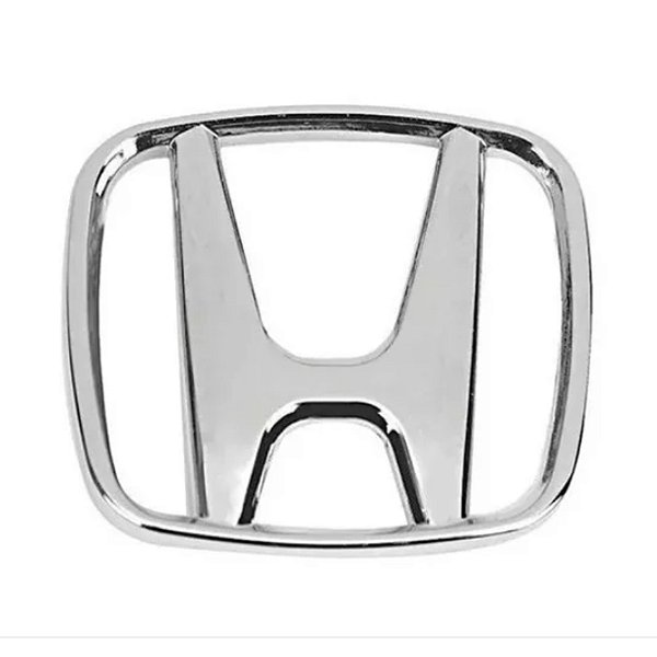 Emblema para porta malas do honda logo pequeno de cor cromada cod 10404 239391