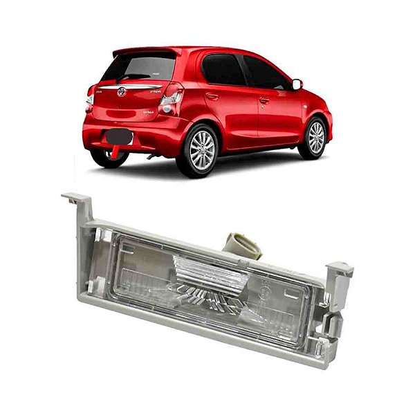 Lanterna placa etios 2013 em diante com soquete cod 6021s 1401961