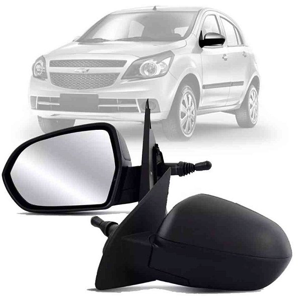 Retrovisor externo do agile e montana chevrolet lado direito de 2009 a 2014 com controle cod 21244