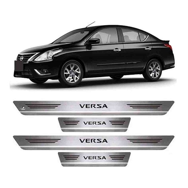 Soleira do versa sedan nissan de 2015 em diante mult cod 11653 11655 007991 43291