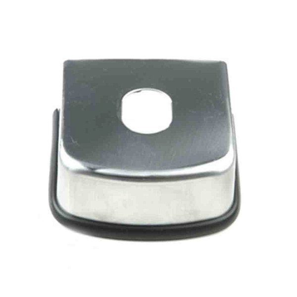 Capa engate inox 75mm redondo acabamento emborrachado cod 401596 7570521