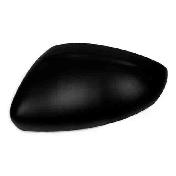 Capa de retrovisor do 208 peugeot de 2012 a 2016 do lado esquerdo na cor preto cod 23669