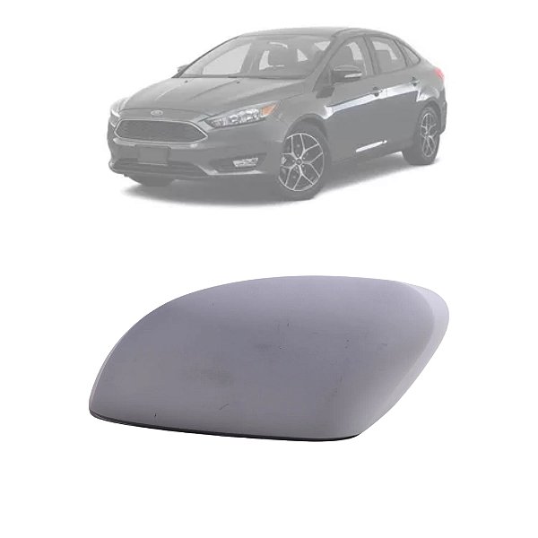 Capa de retrovisor do focus ford de 2014 em diante lado esquerdo na cor primer spj cod eb371 0785613