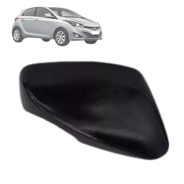 Capa de retrovisor do hb20 hyundai de 2012 a 2019 com seta lado esquerdo blawer cod 6601