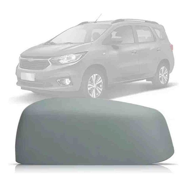 Capa retrovisor spin chevrolet 2012 em diante com prime lado esquerdo spj cod eb935 0780710