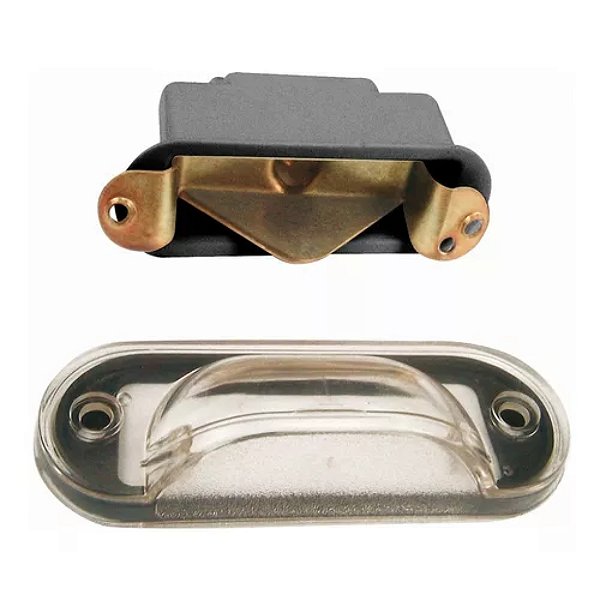 Lanterna de placa gol brasilia variant passat até 1986 acrilica cod dp3009 ls210 0187631
