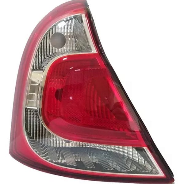 Lanterna do clio renault de 2013 em diante lado esquerdo traseiro bicolor cod 22799