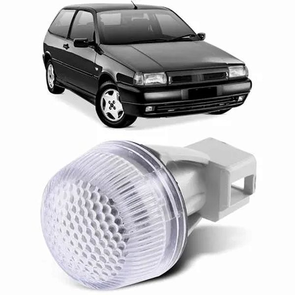 Lanterna lateral fiat tipo com soquete acrílica cristal cod ls252 7898324935213