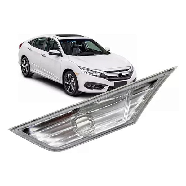 Lanterna lateral civic 2016 em diante cristal lado esquerdo cod 27615