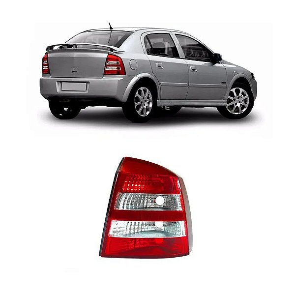 Lanterna traseira astra hatch 2003 em diante bicolor lado direito cod zn1414302 888668