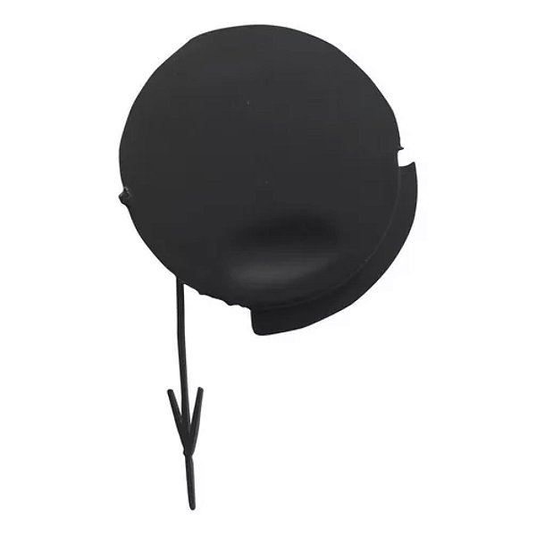 Tampa furo reboque parachoque dianteiro corsa preto cod 0479945 op11