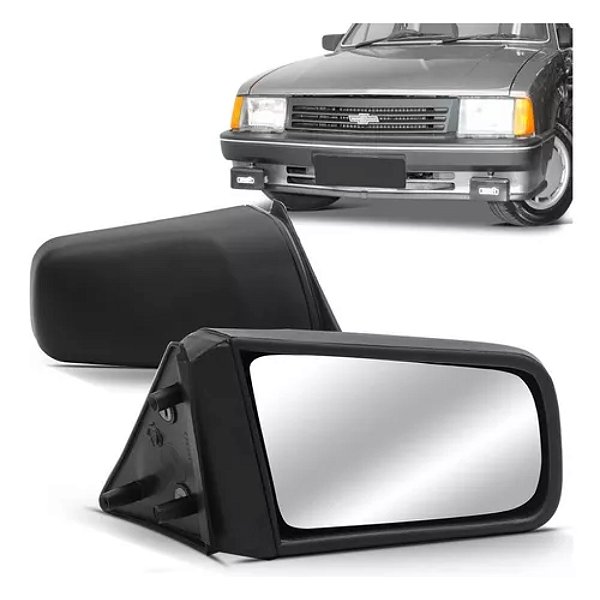 Retrovisor externo do chevette da marajo e da chevy de 1987 a 1993 fixo lado direito retrovex cod rx2206