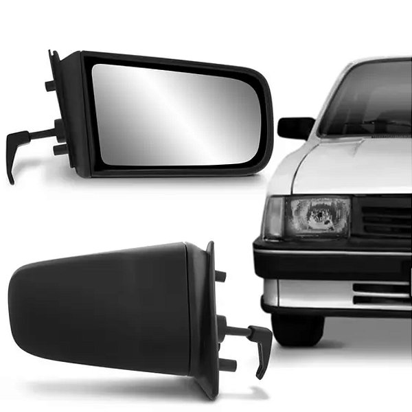 Retrovisor externo chevette marajo chevy 1987 a 1993 com controle lado esquerdo cofran cod 12210
