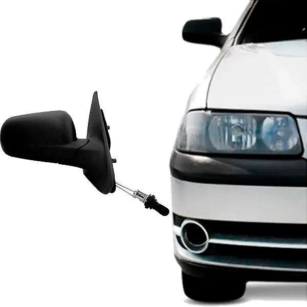 Retrovisor externo gol g3 parati saveiro 1999 a 2005 portas com controle lado direito cod rx1122