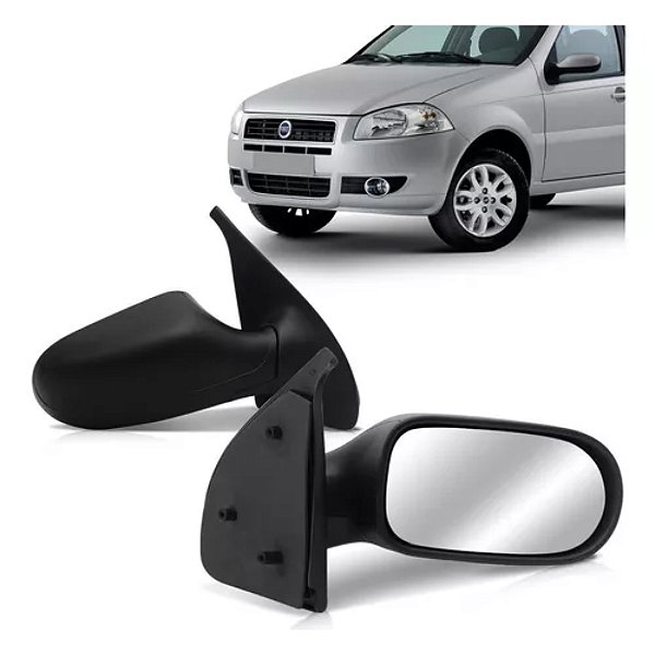 Retrovisor externo palio siena strada 2008 2 portas fixo lado direito retrovex cod rx4462