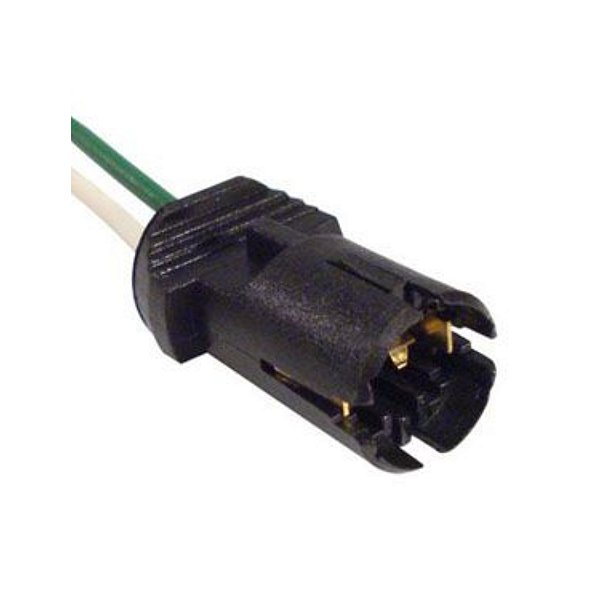 Soquete do globo ótico adaptação para lâmpada base vidro t10 ou pingão 5w fio 15cmx 1,5mm rainha cod 1387501 7493