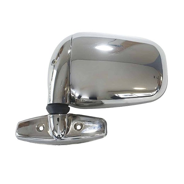 Retrovisor externo universal cromado cod r202
