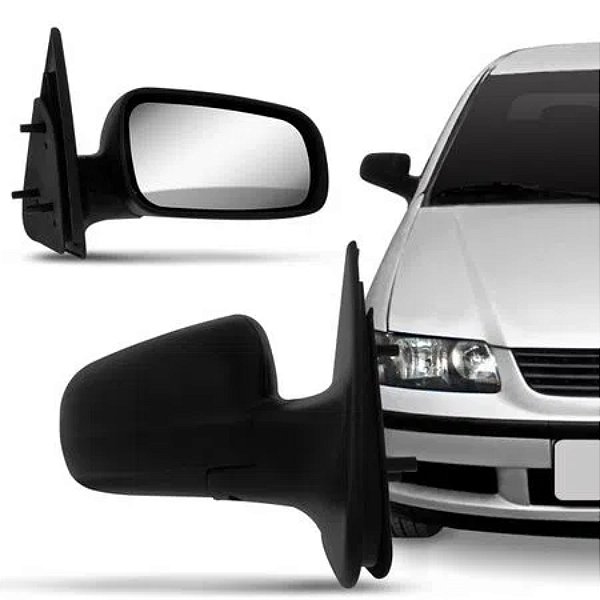 Retrovisor gol g3 g4 parati e saveiro volkswagen de 1999 a 2014 externo do lado direito de 4 portas sem controle cod rx1120