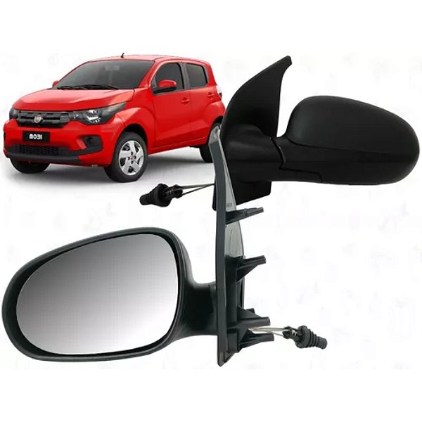 Retrovisor do mobi fiat de 2014 em diante externo do lado direito com controle retrovex cod rx4538