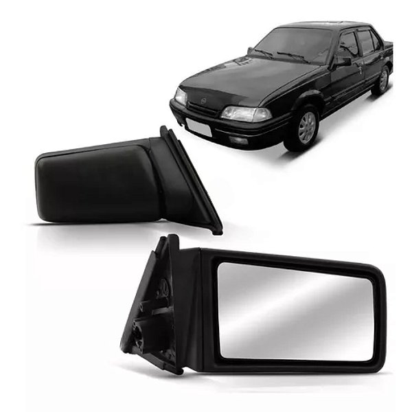 Retrovisor do monza chevrolet de 1991 a 1993 externo do lado direito de modelo fixo metagal cod rgpe64fx