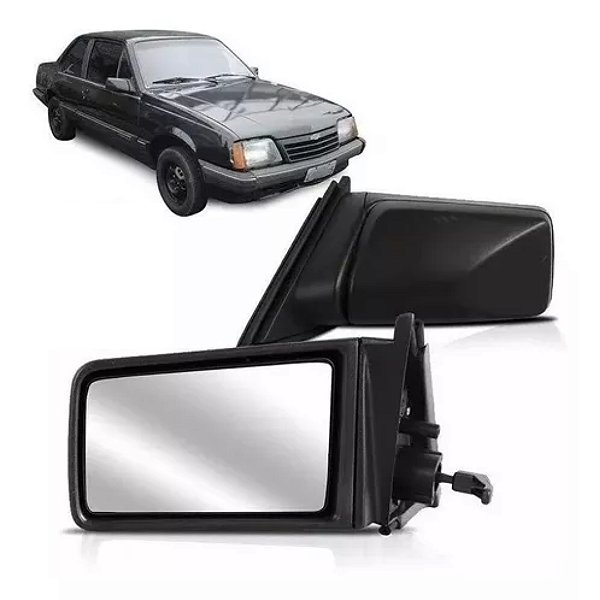 Retrovisor do monza chevrolet de1985 a 1990 externo de lado esquerdo de 2 e 4 portas com controle retrovex cod rx2221