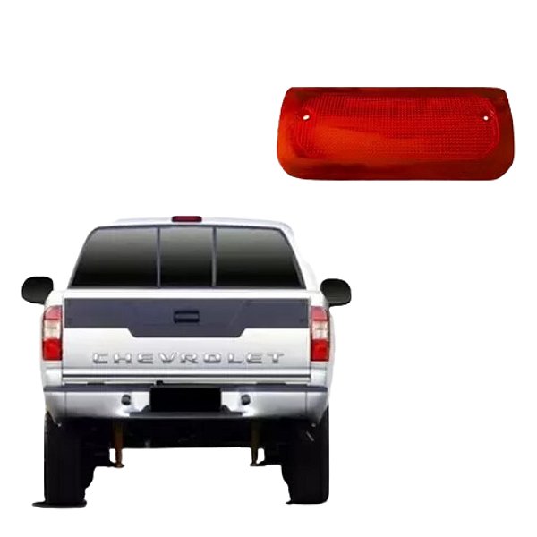 Lente lanterna freio da s10 chevrolet de 1995 a 2011 cod ap834 5335