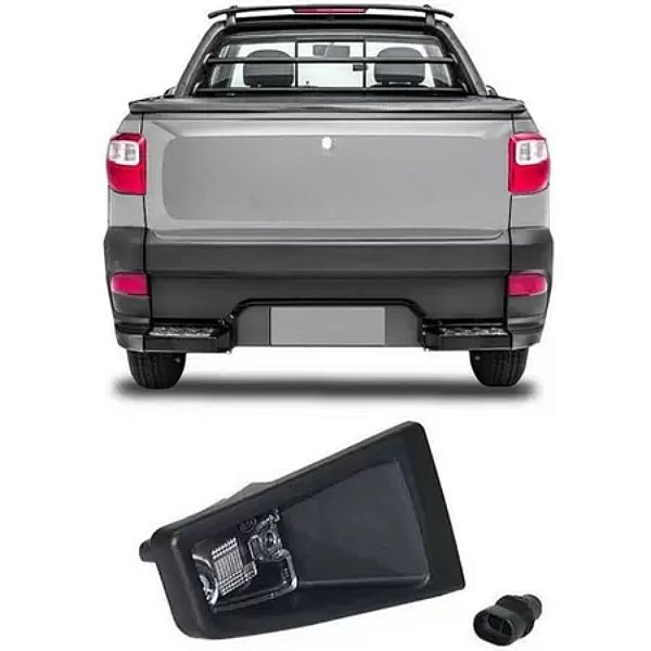 Lanterna placa strada 2005 a 2020 com soquete lado esquerdo cod 6014s dp3371c